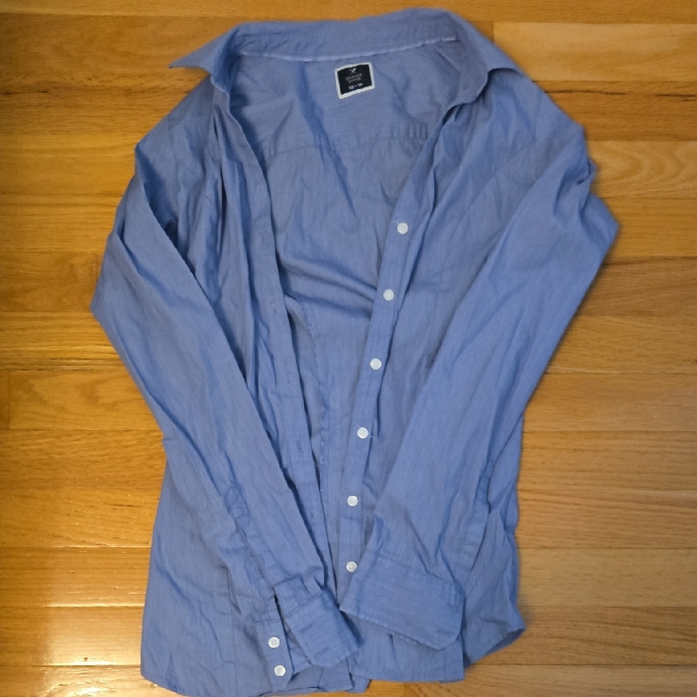 Denver Hayes Button DownBlue Shirt
